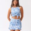 Botany Floral Ruffle Skirt w/ Bottoms
