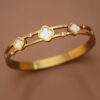 Alana 18K Clover Bangle Bracelet