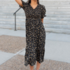 Aamori Yellow Flower Dress