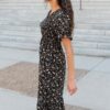 Aamori Yellow Flower Dress