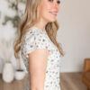 Abby Ivory Floral Lace Top
