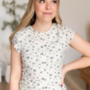 Abby Ivory Floral Lace Top