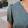 Addee Olive Tiered Dress