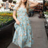 Addilynn Blue Floral Dress
