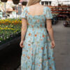 Addilynn Blue Floral Dress
