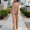 Addison Brown Top