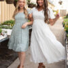 Addyson White Ruffle Dress