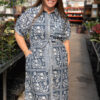 Adelynn Blue Floral Dress