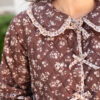 Aida Brown Floral Jacket