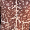 Aida Brown Floral Jacket