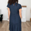 Alexa Navy Polka Dot Dress