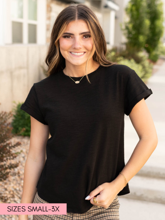 Alexis Black Top