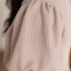 Alicia Mocha Ribbed Top