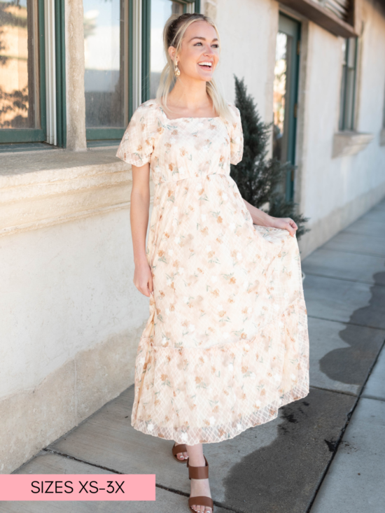 Alina Floral Lace Dress
