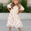 Alina Floral Lace Little Girls Dress