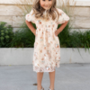 Alina Floral Lace Little Girls Dress