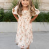 Alina Floral Lace Little Girls Dress