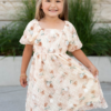 Alina Floral Lace Little Girls Dress