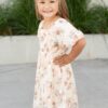 Alina Floral Lace Little Girls Dress