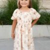 Alina Floral Lace Little Girls Dress