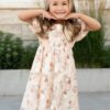 Alina Floral Lace Little Girls Dress