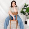 Alisa Washed Denim Pants