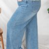 Alisa Washed Denim Pants
