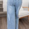 Alisa Washed Denim Pants