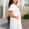 Alison White Embroidered Dress