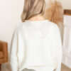 Amelia Ivory Cardigan