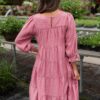 Amelia Pink Long Sleeve Dress