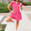 Andi Pink Romper