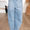 Andrea Light Denim Barrel Jeans