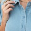 Anna Chambray Tiered Dress