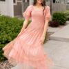 Anneli Dusty Coral Dress
