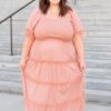 Anneli Dusty Coral Dress