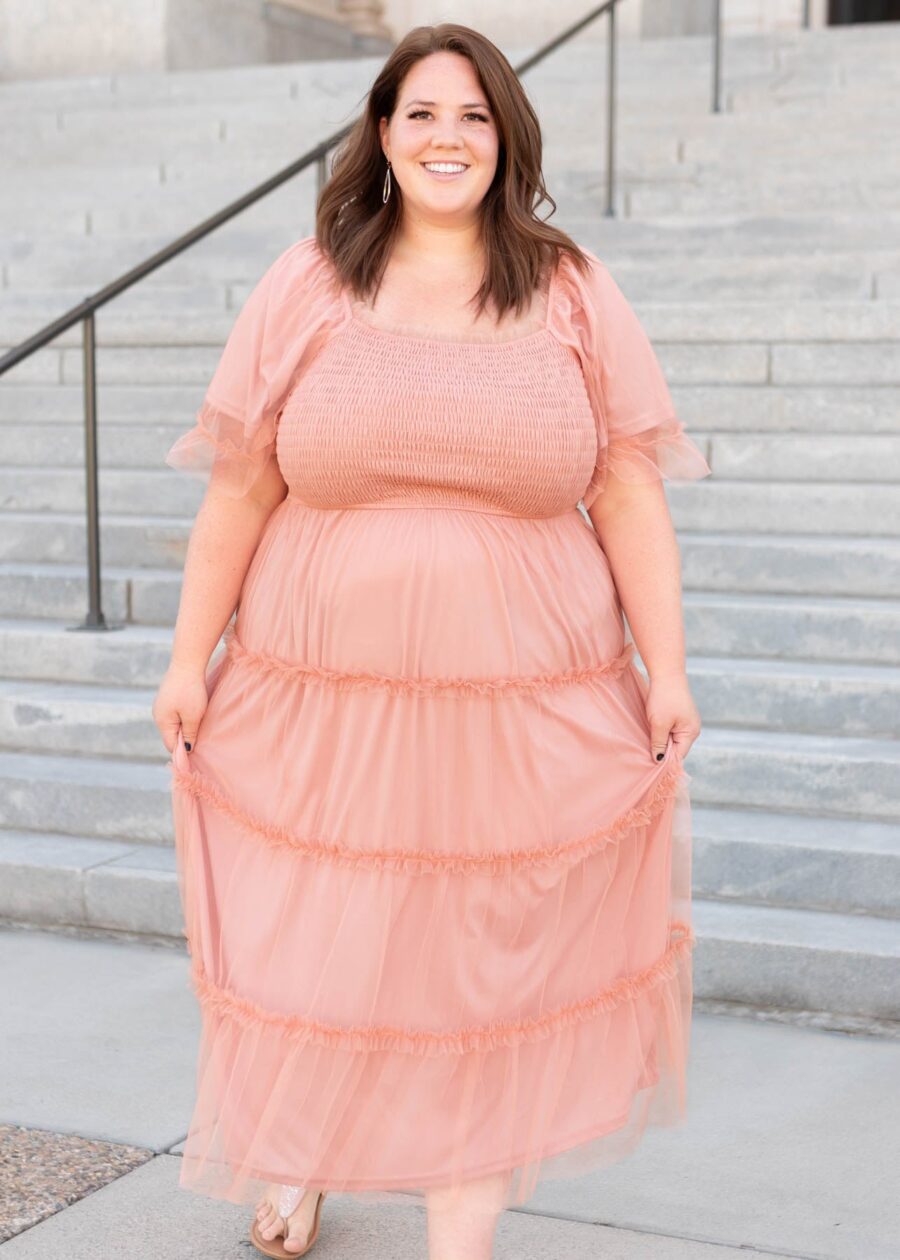 Anneli Dusty Coral Dress