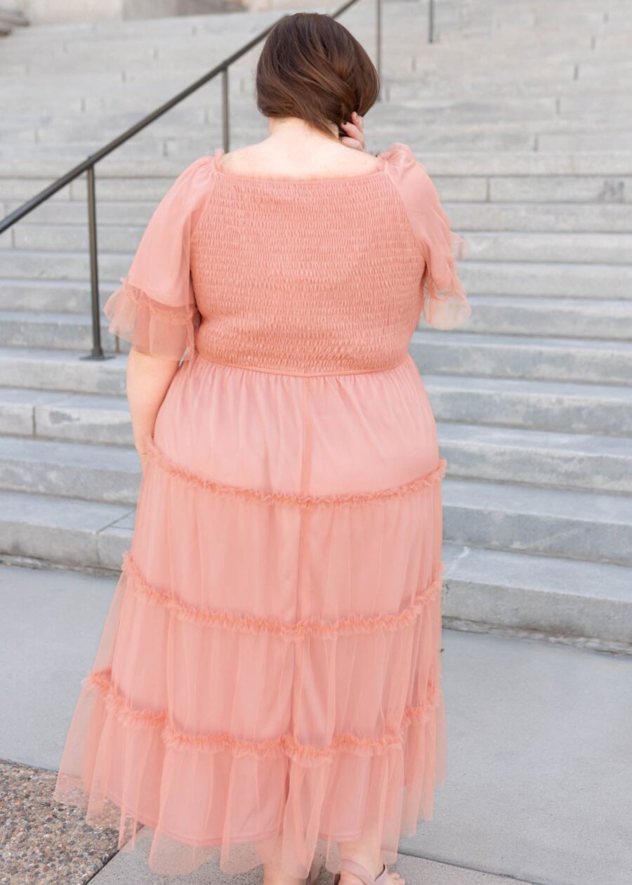 Anneli Dusty Coral Dress