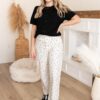 Ashley Black Puff Sleeve Cardigan