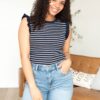 Ashley Navy Sweater Vest