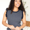 Ashley Navy Sweater Vest