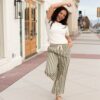 Ashlyn Ivory Short Sleeve Sweater