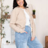 Astrid Taupe Cardigan