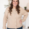 Astrid Taupe Cardigan