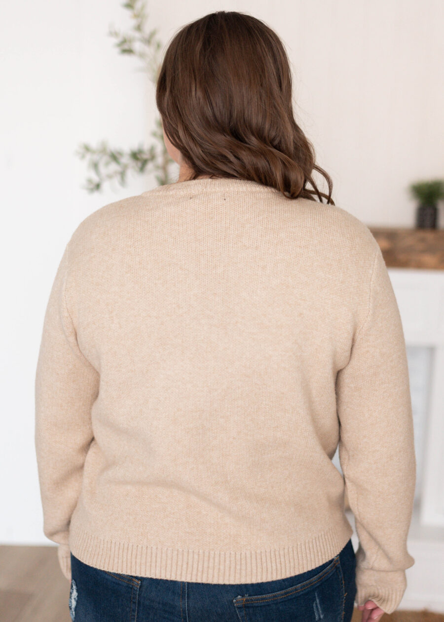 Astrid Taupe Cardigan