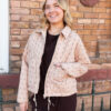 Bailey Taupe Floral Jacket