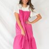 Becky Pink Tiered Dress
