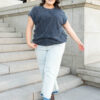 Belinda Navy Knit Sweater