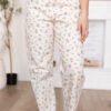 Beth White Floral Jeans