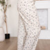 Beth White Floral Jeans
